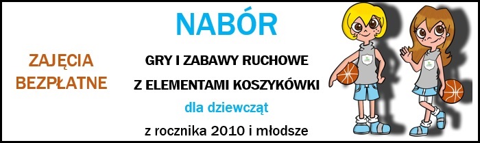 baner gry i zabawy kosz