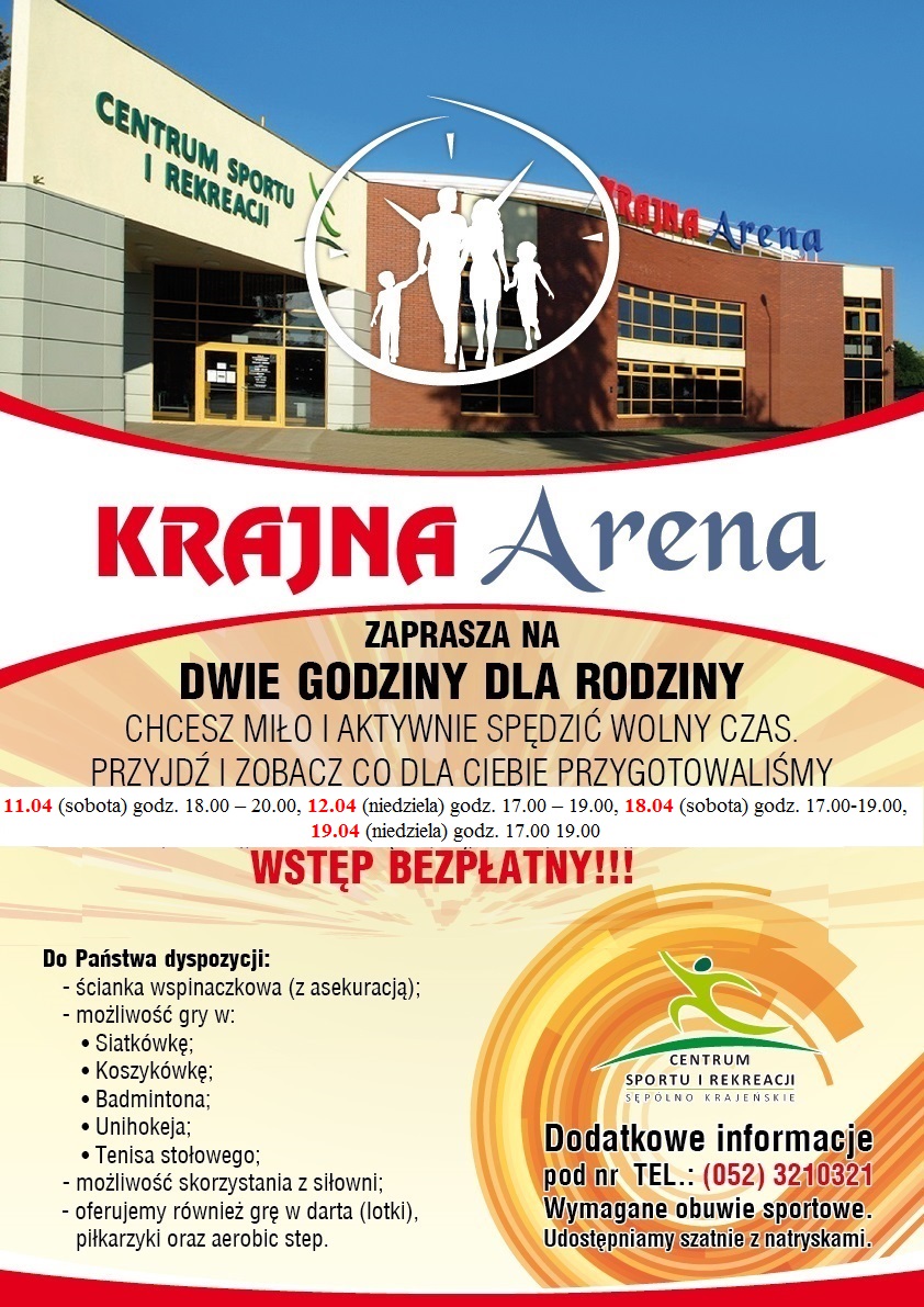 plakat- 2 godziny dla rodziny kwiecien22