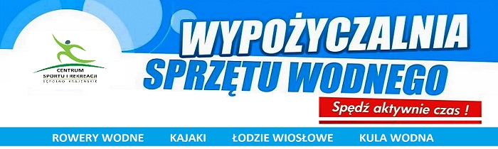 wypożyczalnia SPRZĘTU WODNEGO