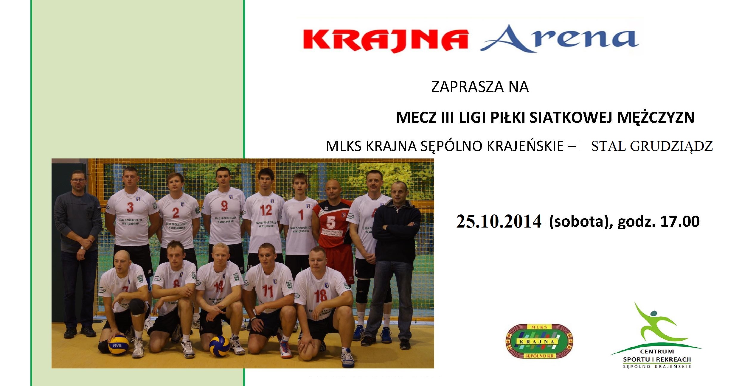 zaproszenie na mecz - III liga