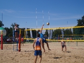 Zawody w siatkówkę plażową w CSiR